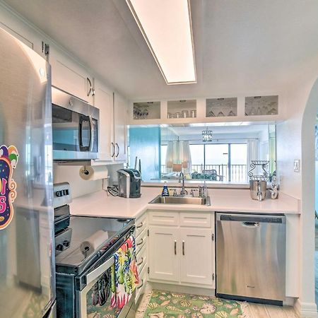 Galveston Oceanfront Condo With Balcony And View! المظهر الخارجي الصورة