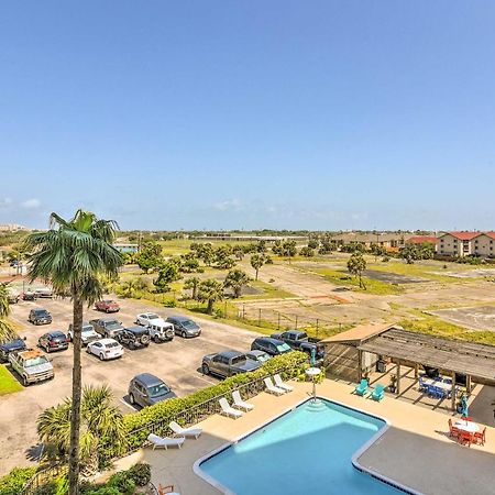 Galveston Oceanfront Condo With Balcony And View! المظهر الخارجي الصورة