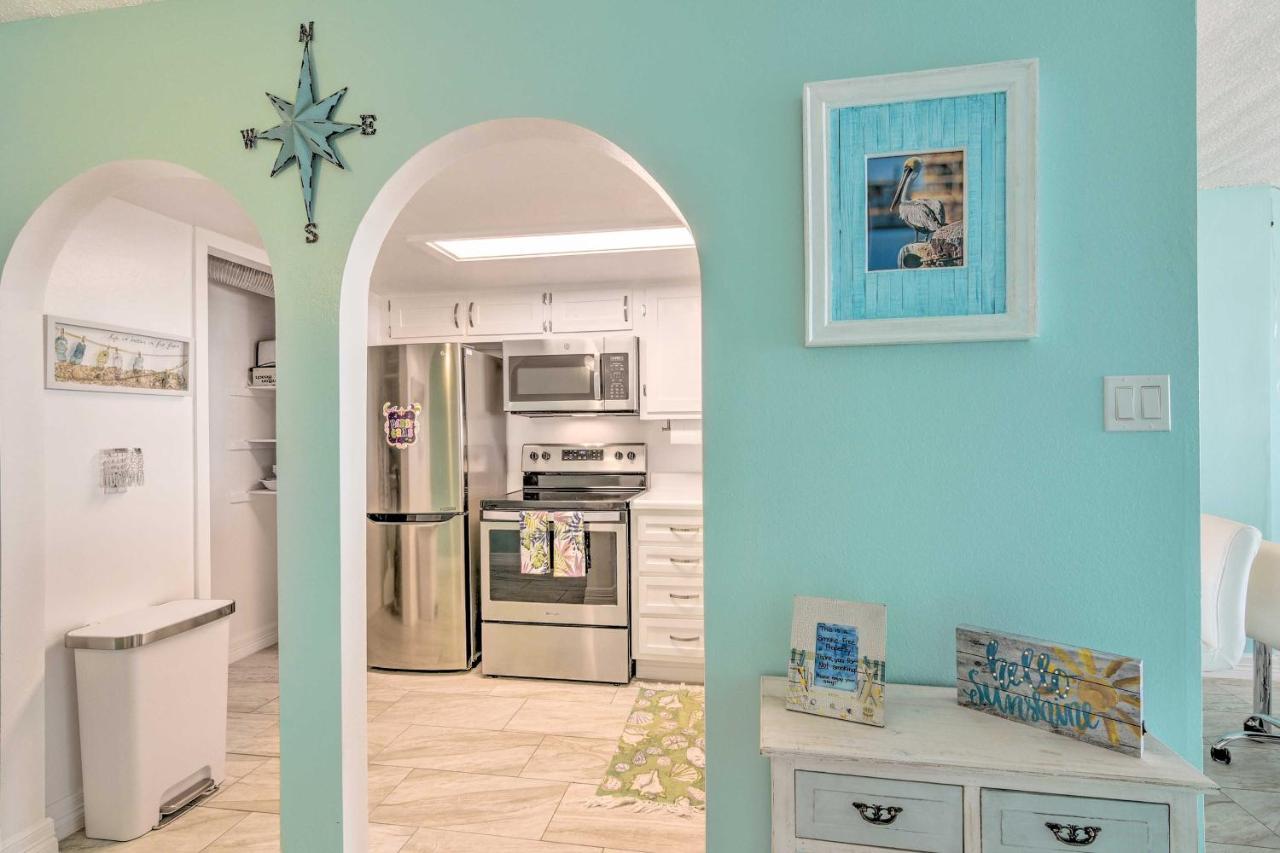 Galveston Oceanfront Condo With Balcony And View! المظهر الخارجي الصورة