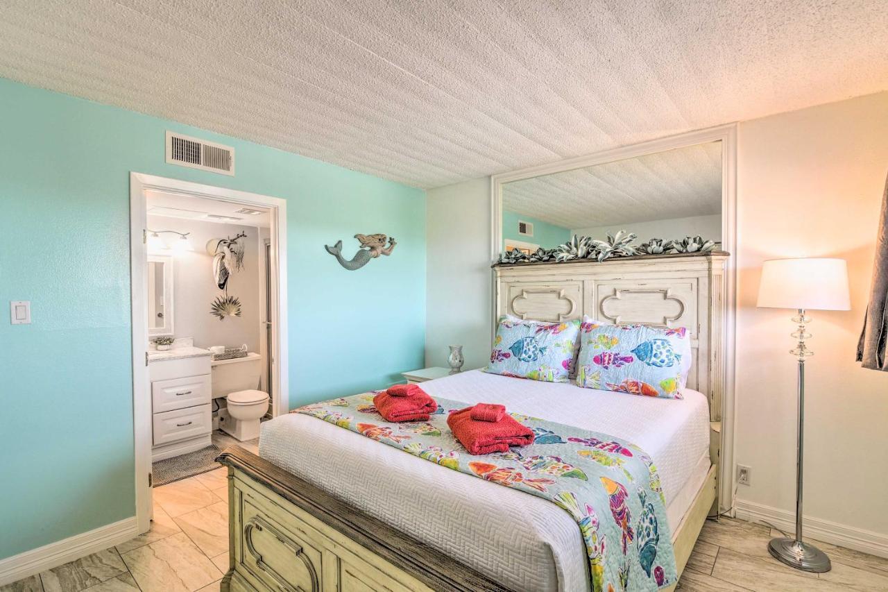 Galveston Oceanfront Condo With Balcony And View! المظهر الخارجي الصورة