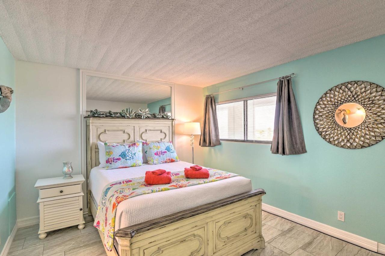 Galveston Oceanfront Condo With Balcony And View! المظهر الخارجي الصورة