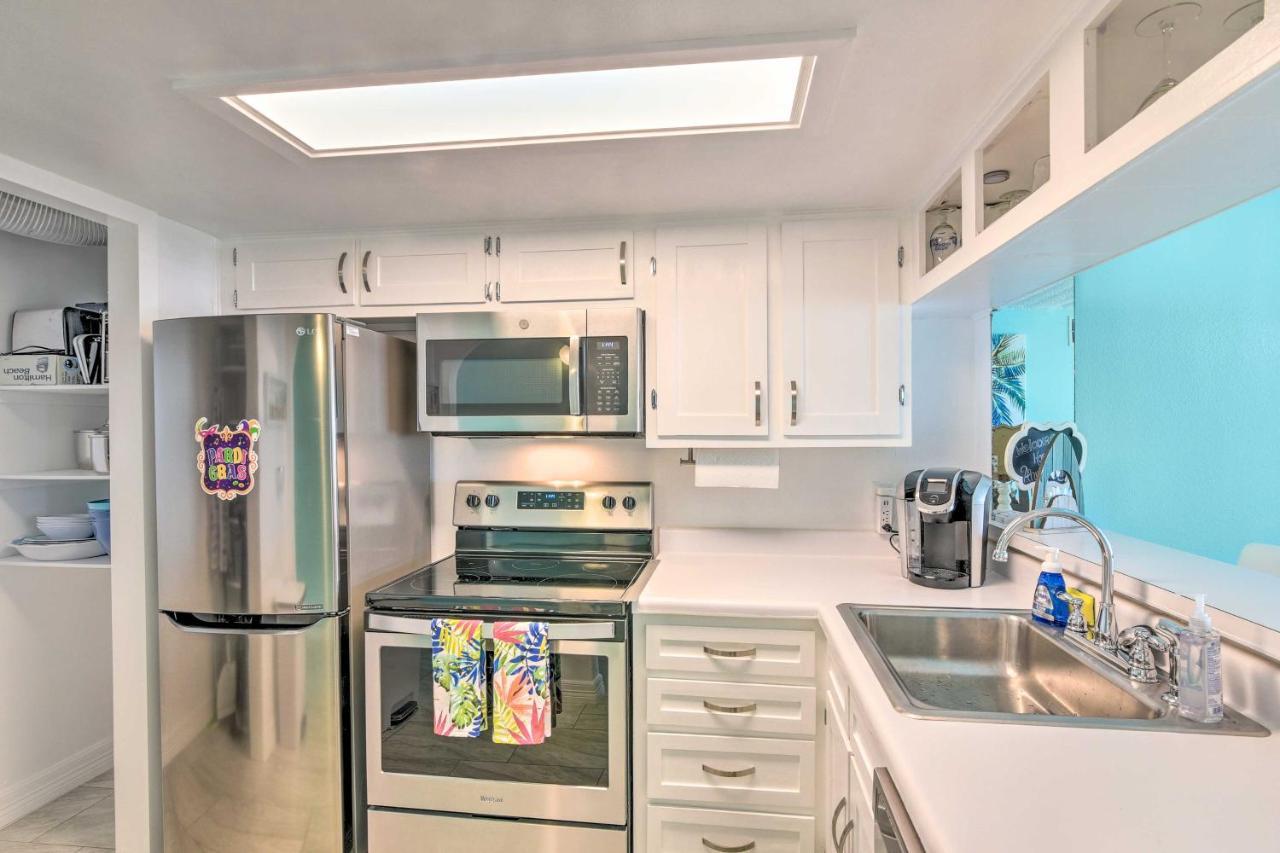 Galveston Oceanfront Condo With Balcony And View! المظهر الخارجي الصورة